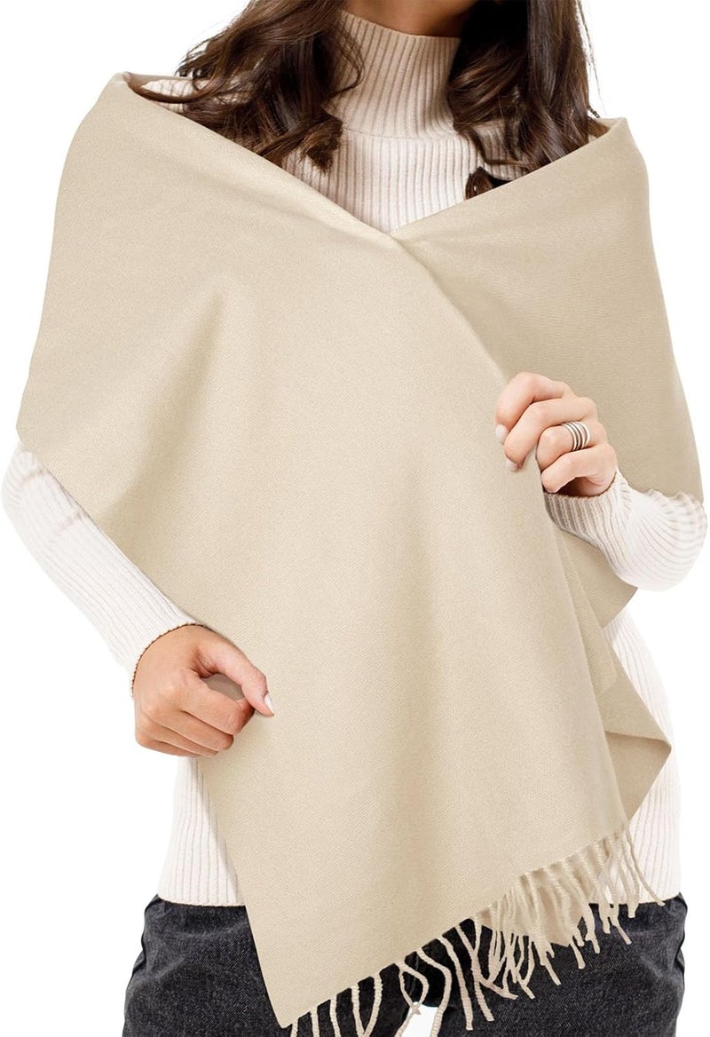 Darller Winter Scarf for Women Pashmina Shawls and Wraps for Evening Dresses Wedding Party Bridesmaid Warm Long Scarves Shawl - Image 4